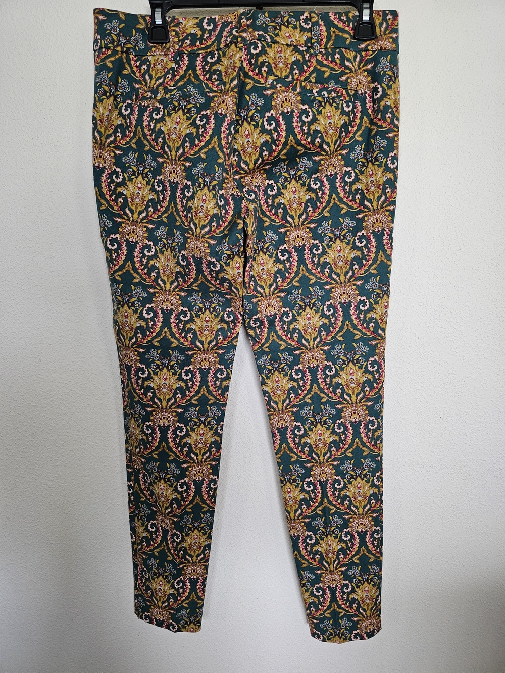 NWOT New York & Company Audrey Printed Ankle Pants, SZ 6